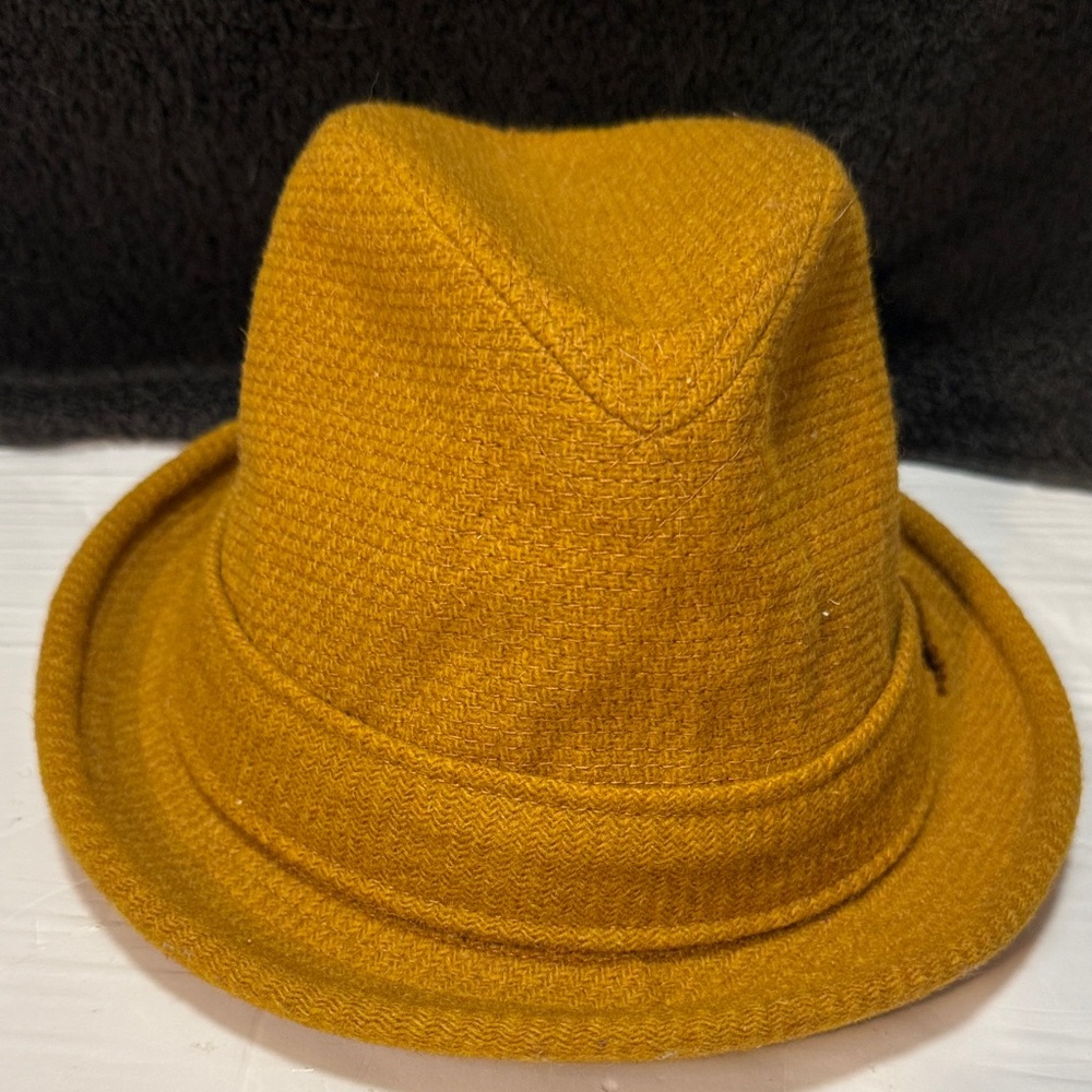 Stylish Mustard Fedora for Men